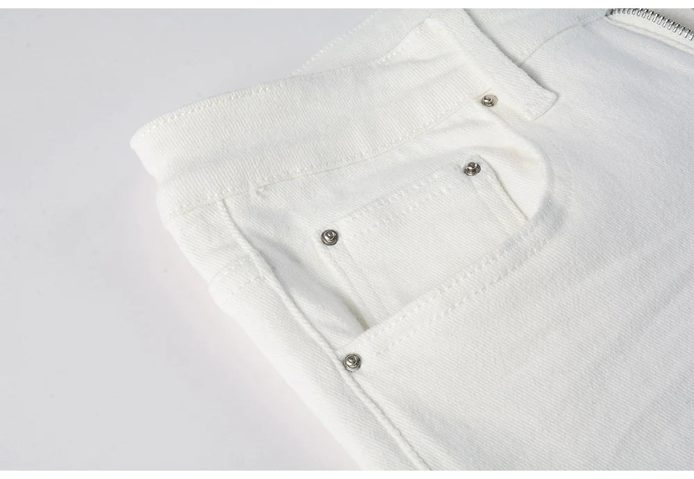 VALIFIED WHITE ESSENCE SLIM FIT JEANS