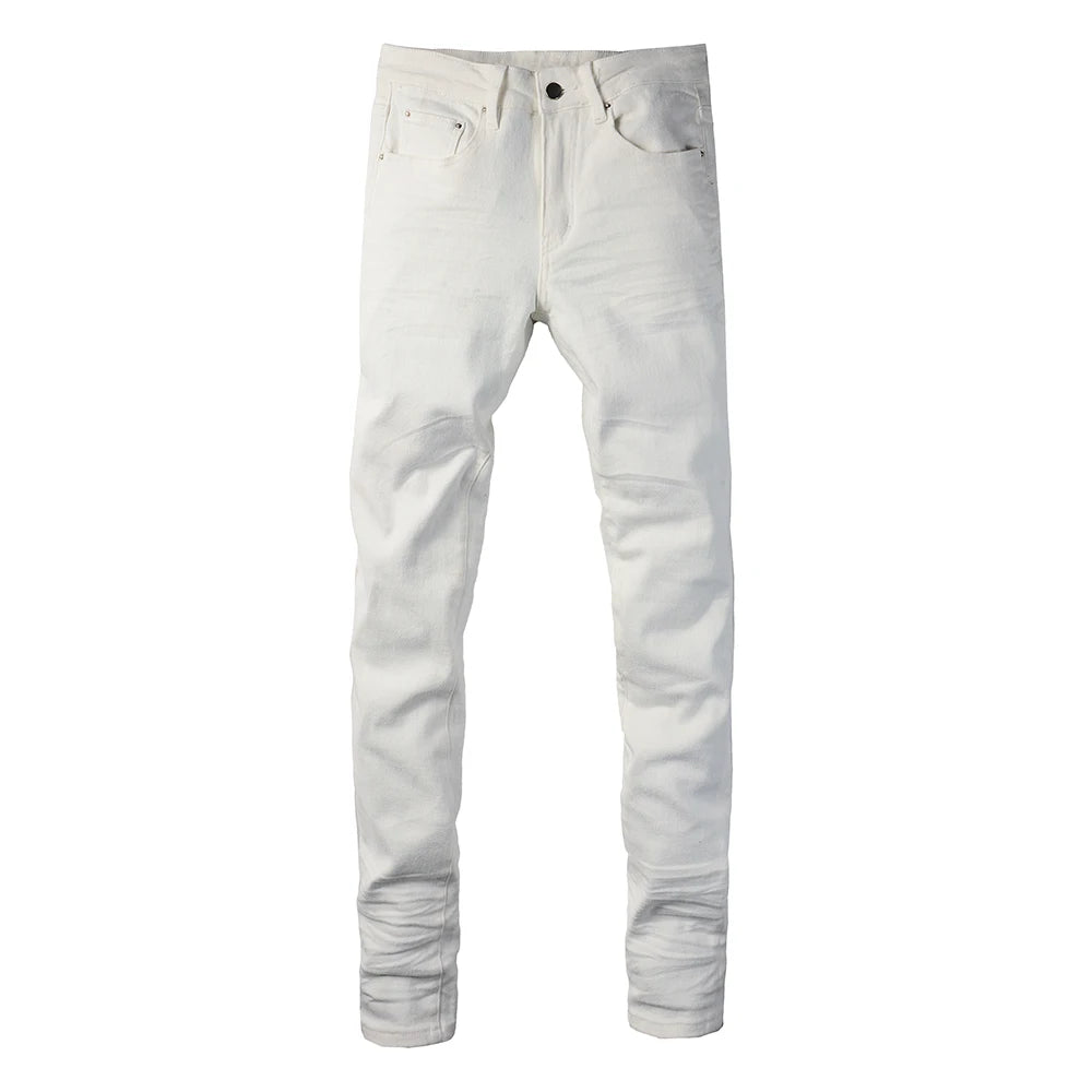 VALIFIED WHITE ESSENCE SLIM FIT JEANS