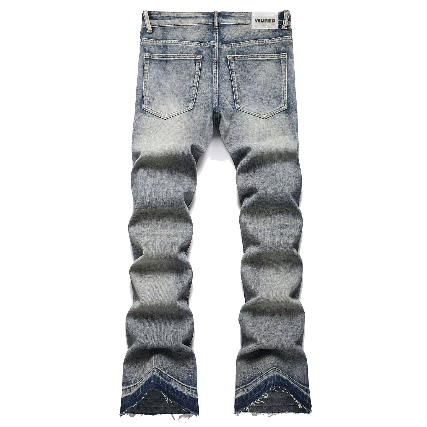 VALIFIED RUGGED ELEGANCE FLARED JEANS