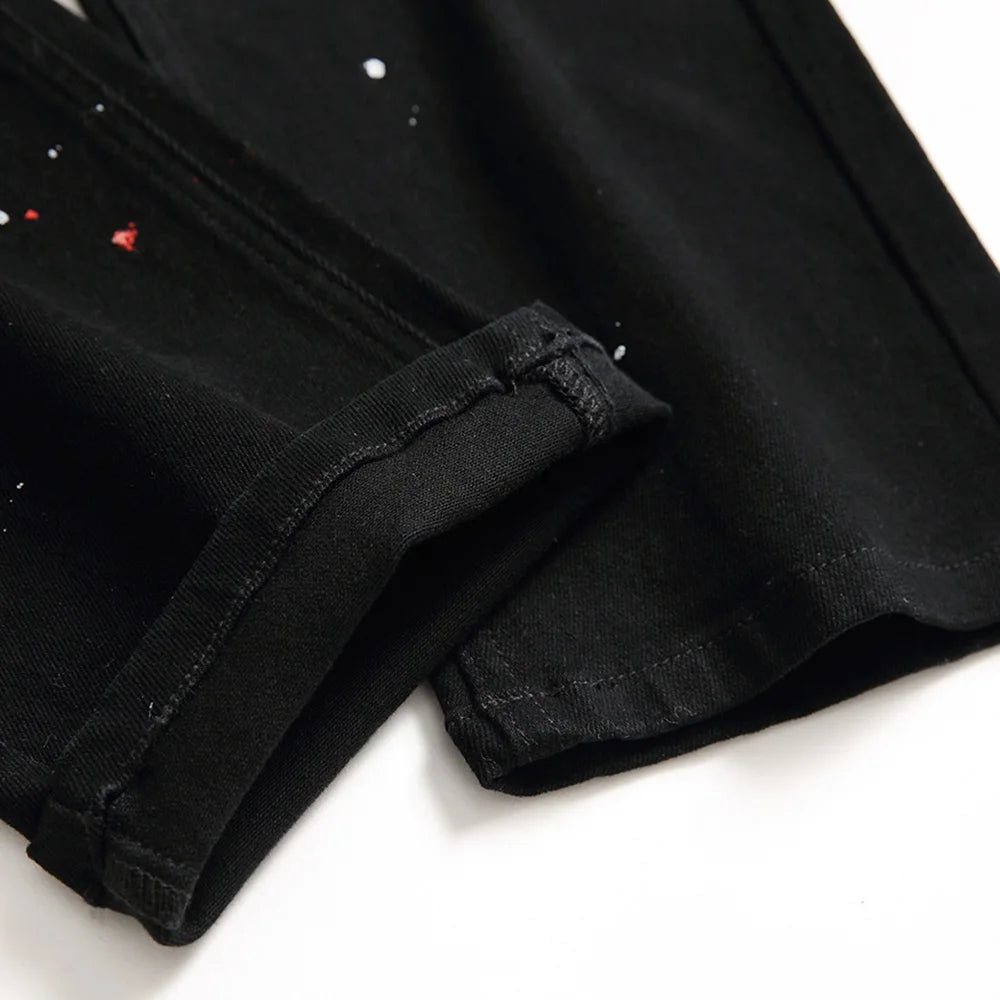 VALIFIED PRICKED NOIR SLIM FIT JEANS