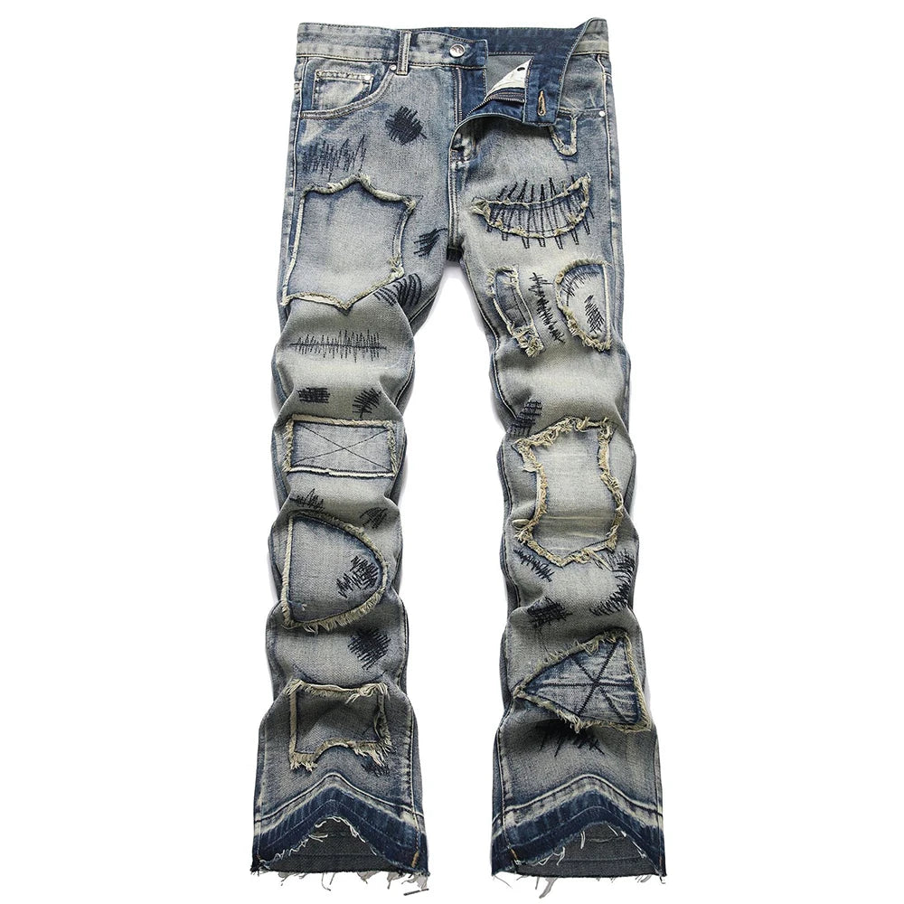 VALIFIED RUGGED ELEGANCE FLARED JEANS