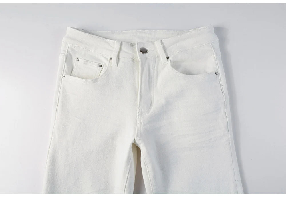 VALIFIED WHITE ESSENCE SLIM FIT JEANS