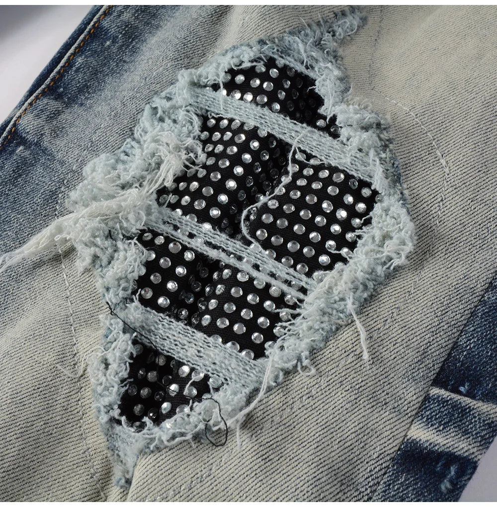 VALIFIED MIDNIGHT DIAMONDS SLIM FIT JEANS