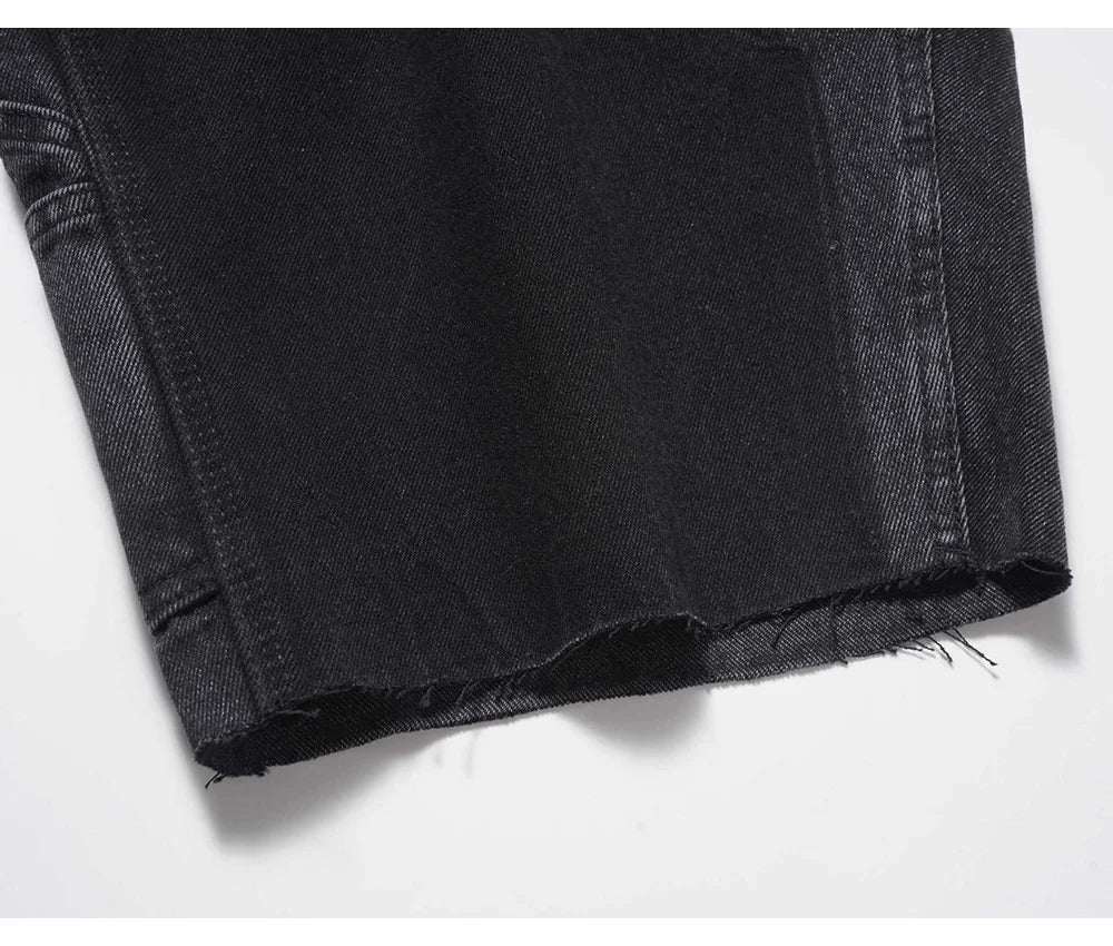 VALIFIED BLACK SUMMER SHORTS | DENIM JORTS
