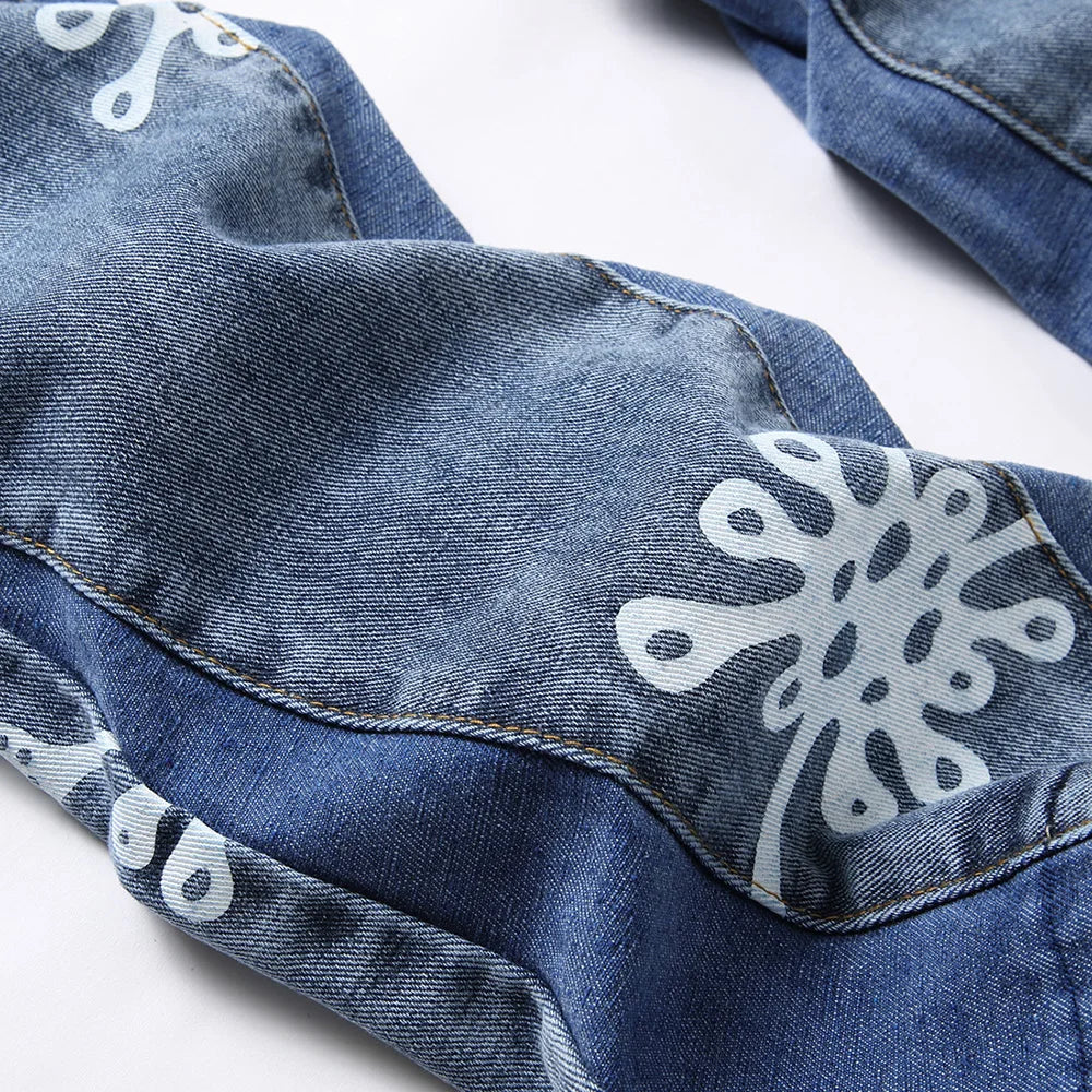 VALIFIED LIQUID DROP FLARED JEANS