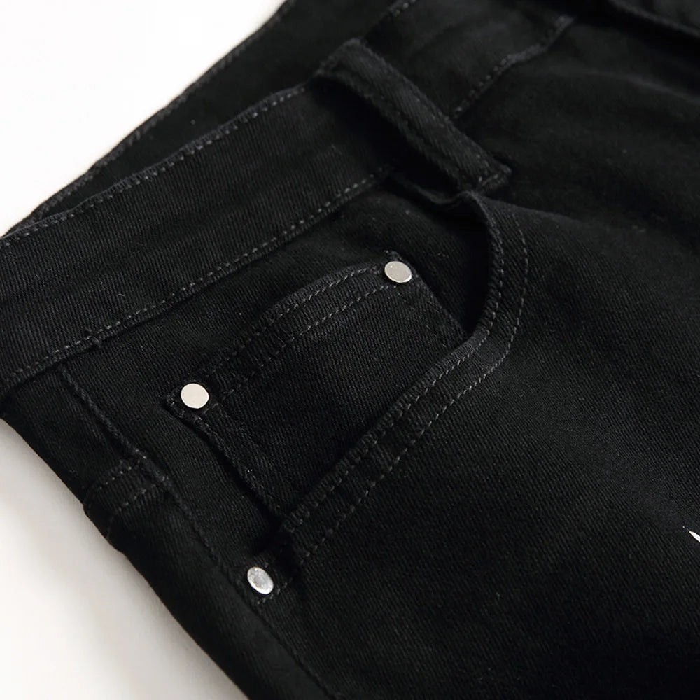 VALIFIED PRICKED NOIR SLIM FIT JEANS