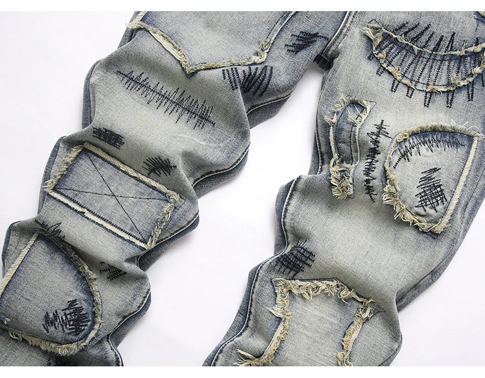 VALIFIED RUGGED ELEGANCE FLARED JEANS