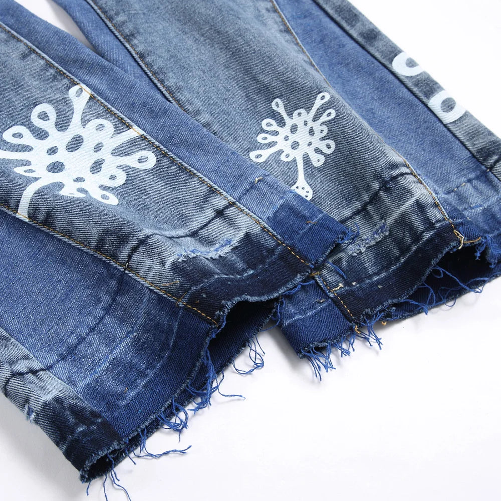 VALIFIED LIQUID DROP FLARED JEANS