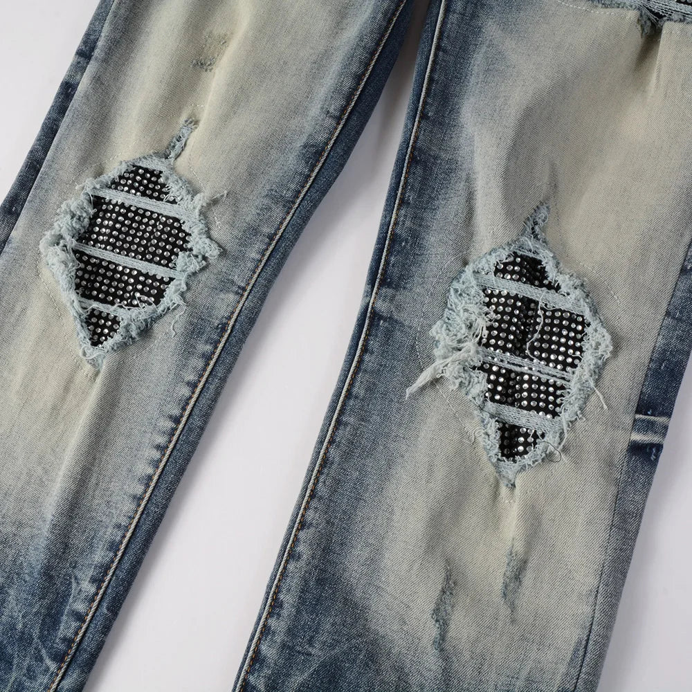 VALIFIED MIDNIGHT DIAMONDS SLIM FIT JEANS