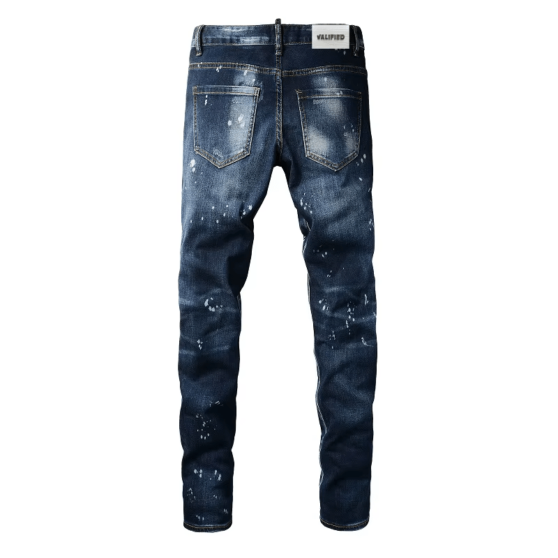VALIFIED OCEAN RIPPED SLIM FIT JEANS
