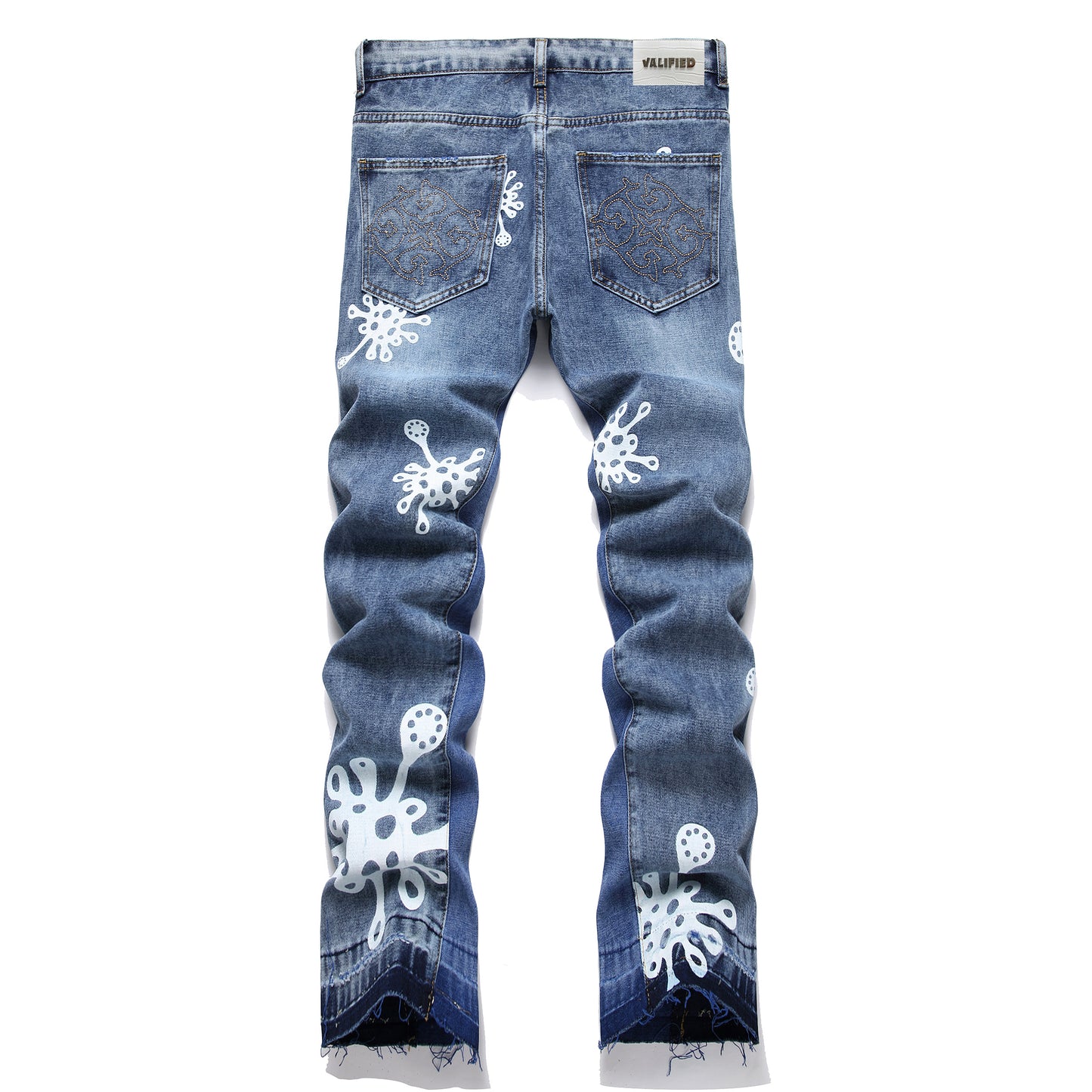 VALIFIED LIQUID DROP FLARED JEANS