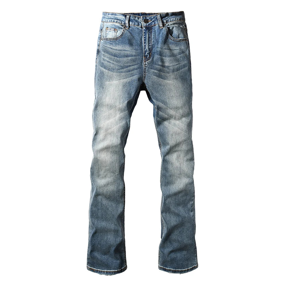 VALIFIED BLUE SIGNATURE FLARED JEANS