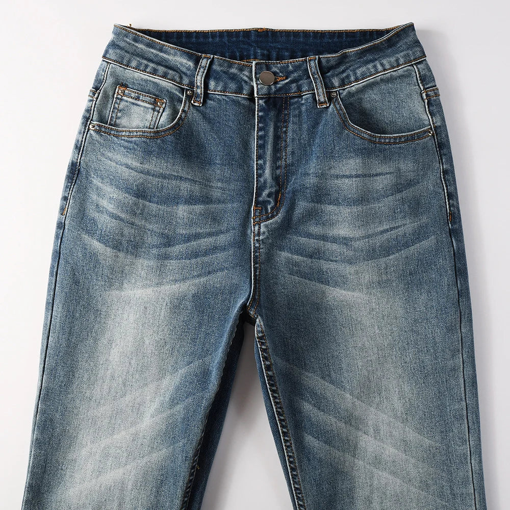 VALIFIED BLUE SIGNATURE FLARED JEANS