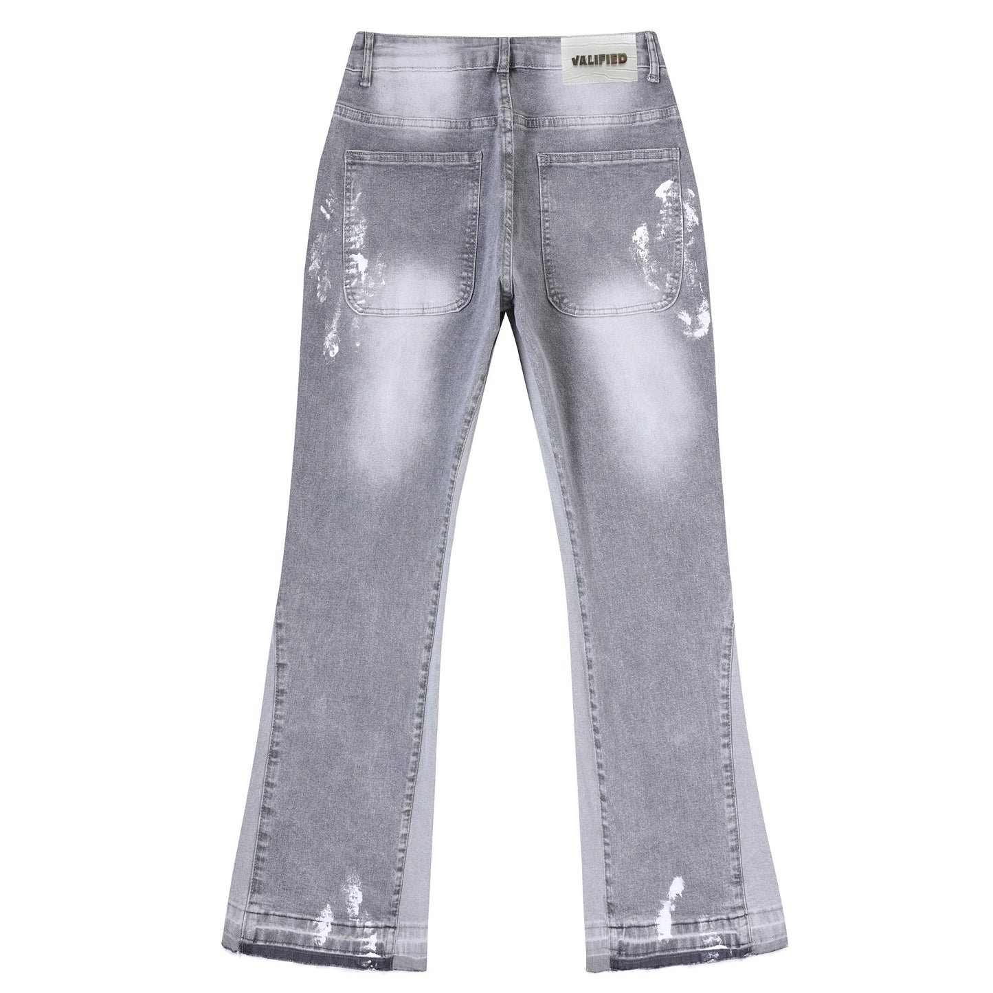 VALIFIED COLOR SPLASH FLARED JEANS