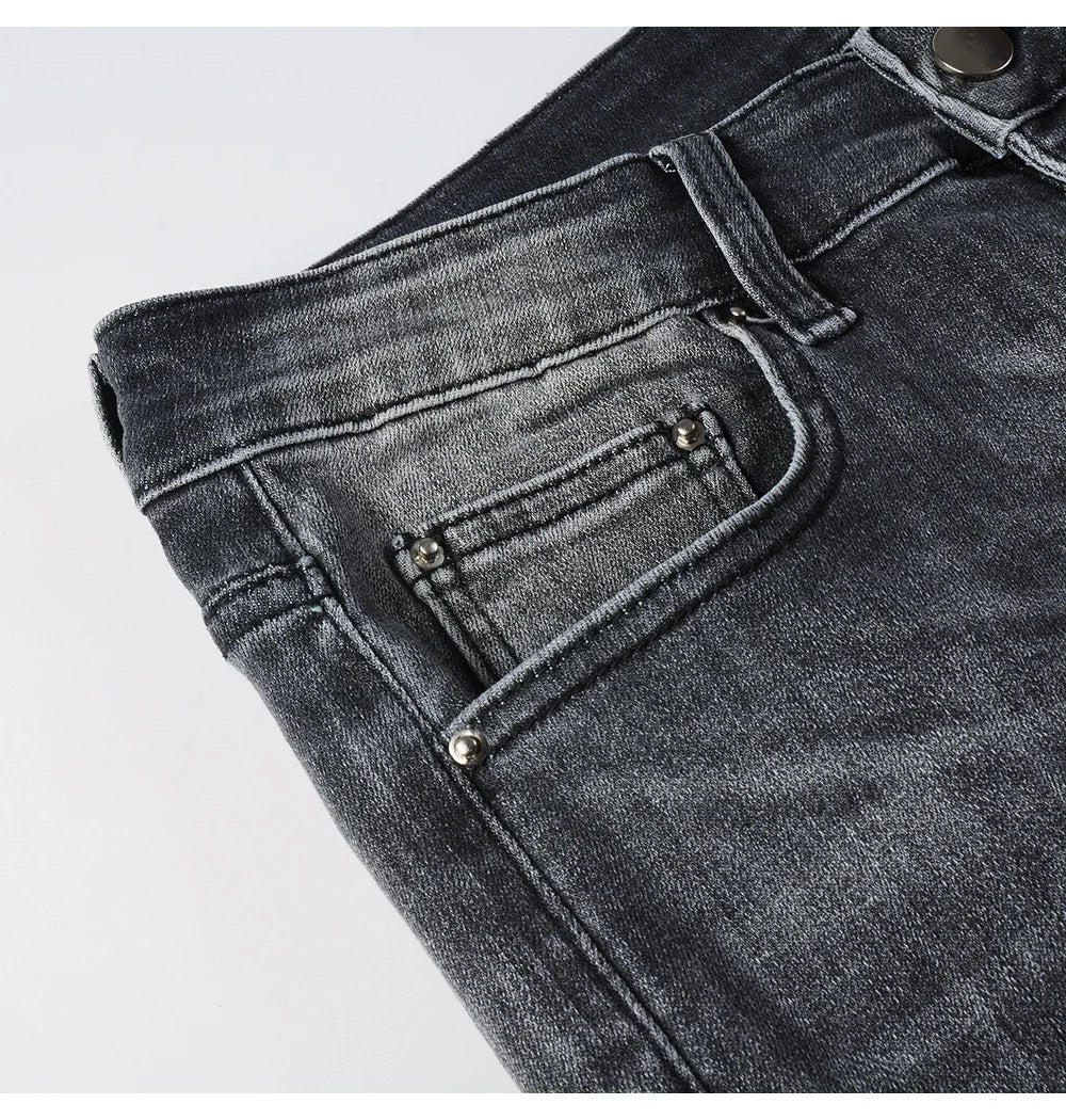 VALIFIED BLACK DIAMONDS SLIM FIT JEANS