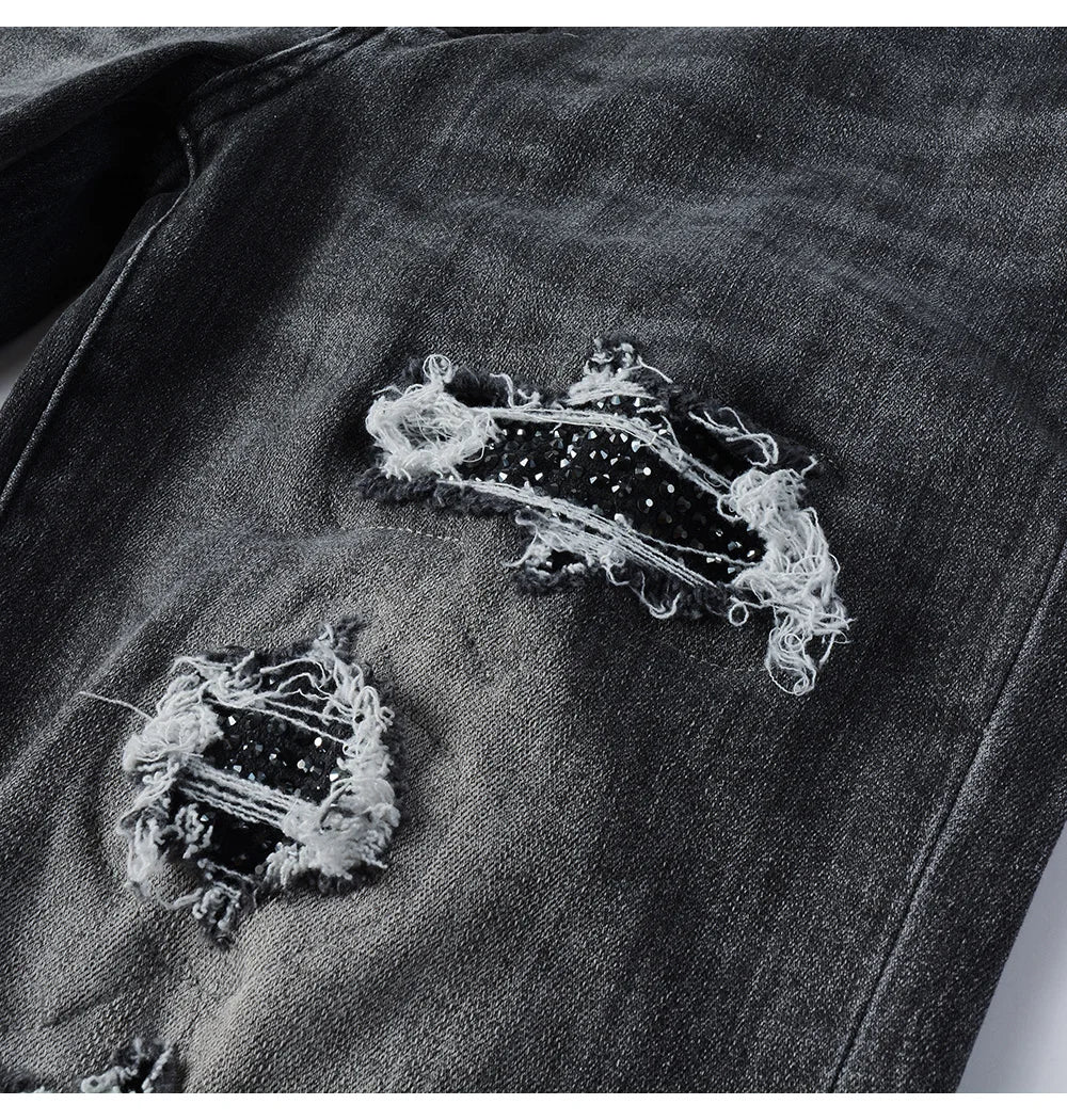 VALIFIED BLACK DIAMONDS SLIM FIT JEANS