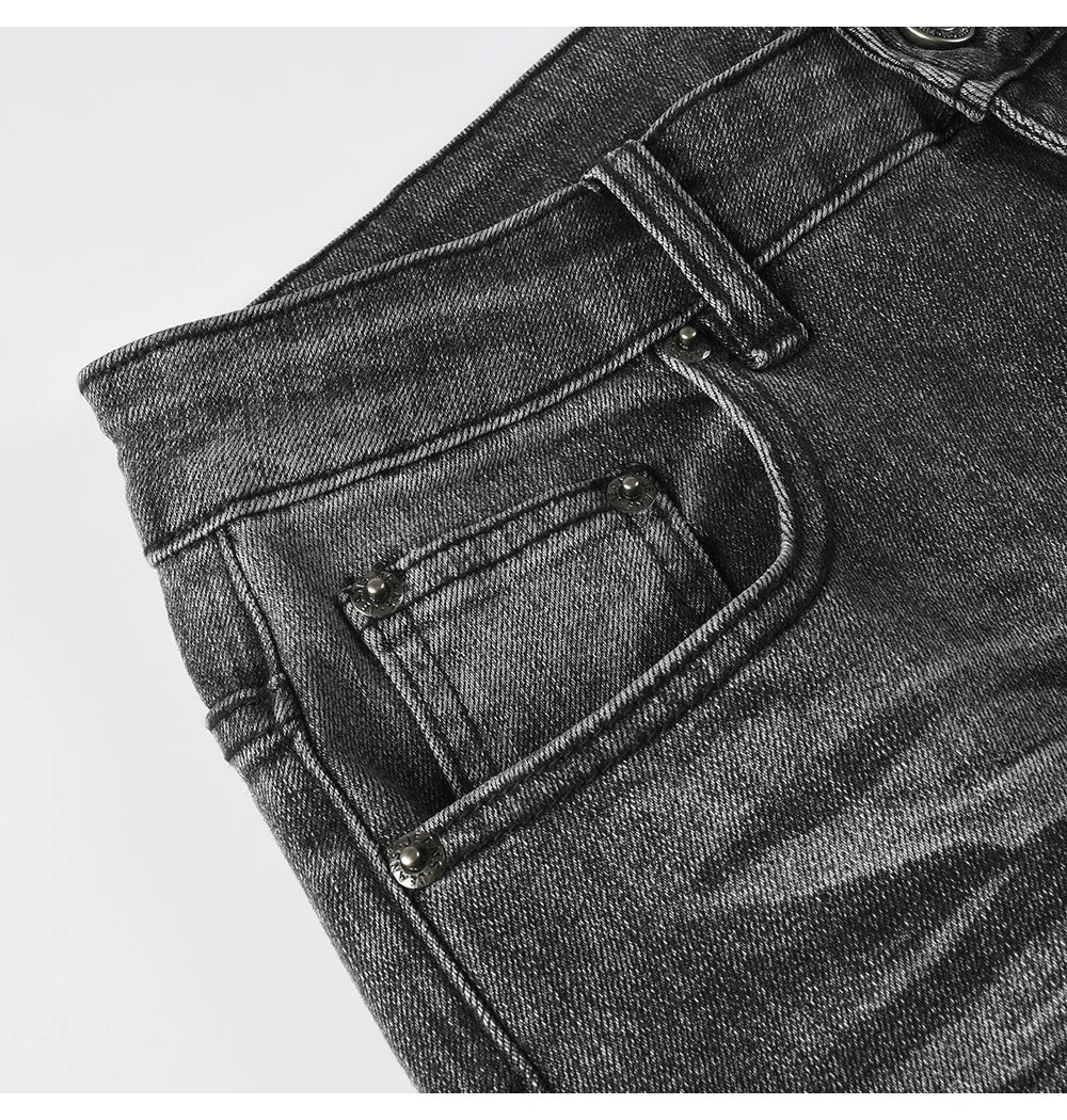 VALIFIED BLACK SIGNATURE FLARED JEANS