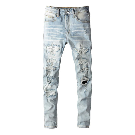 VALIFIED FROSTED SLIM FIT JEANS