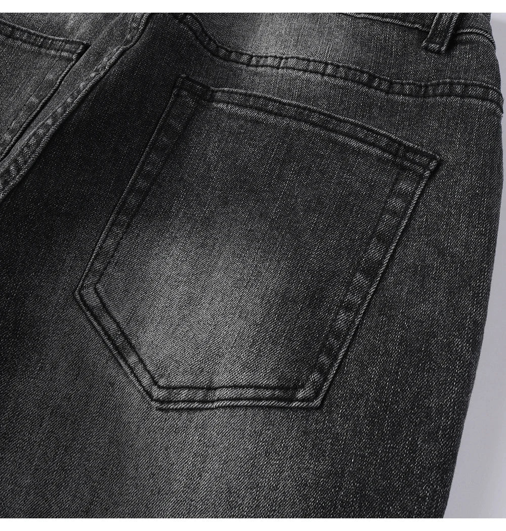 VALIFIED BLACK SIGNATURE FLARED JEANS