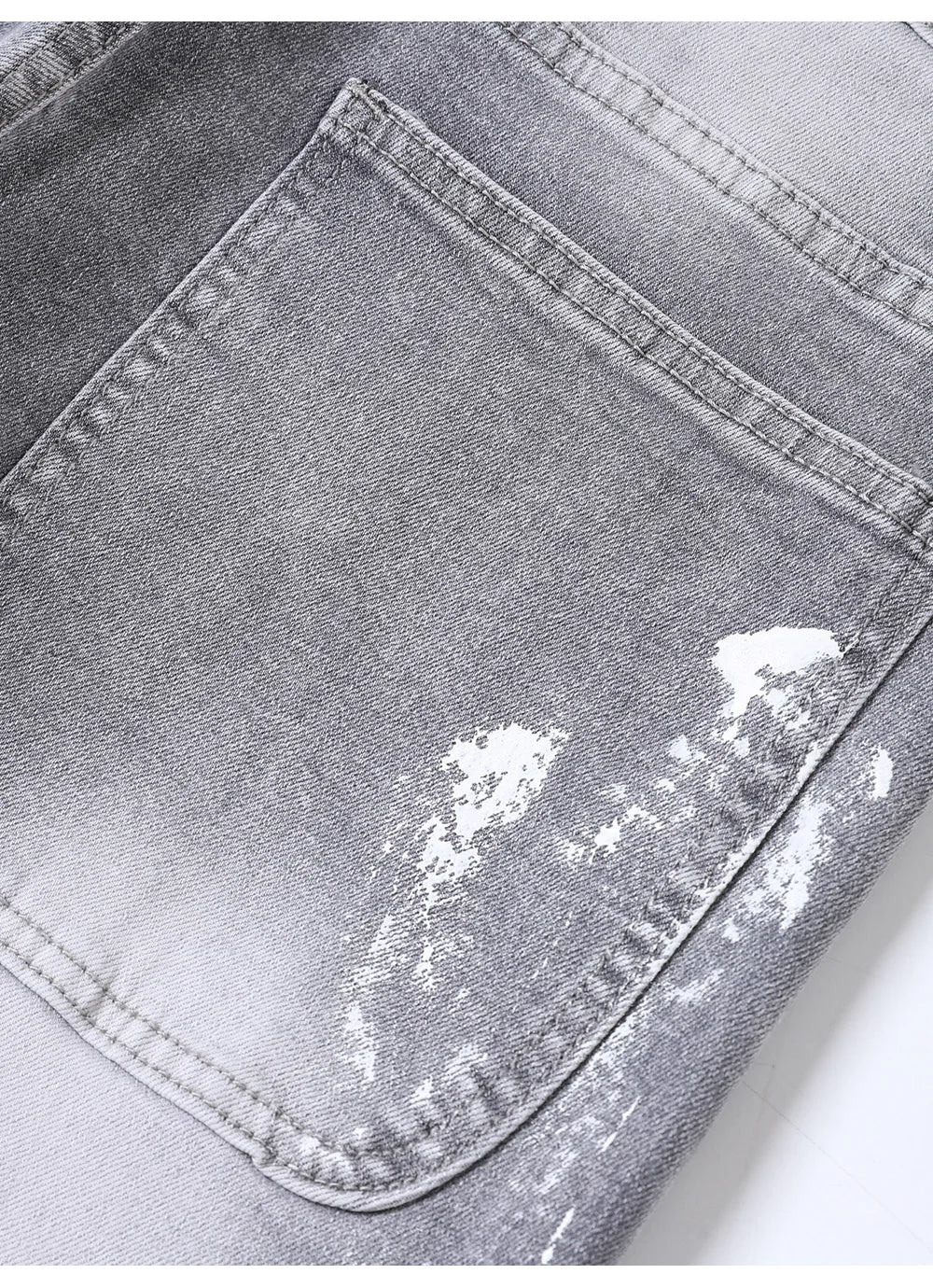 VALIFIED COLOR SPLASH FLARED JEANS